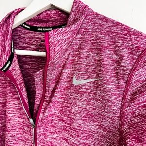 Nike Pink Zip-Up Hoodie